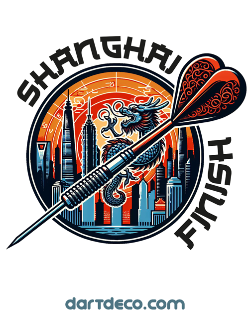 T-shirt - 'Shanghai Darts'