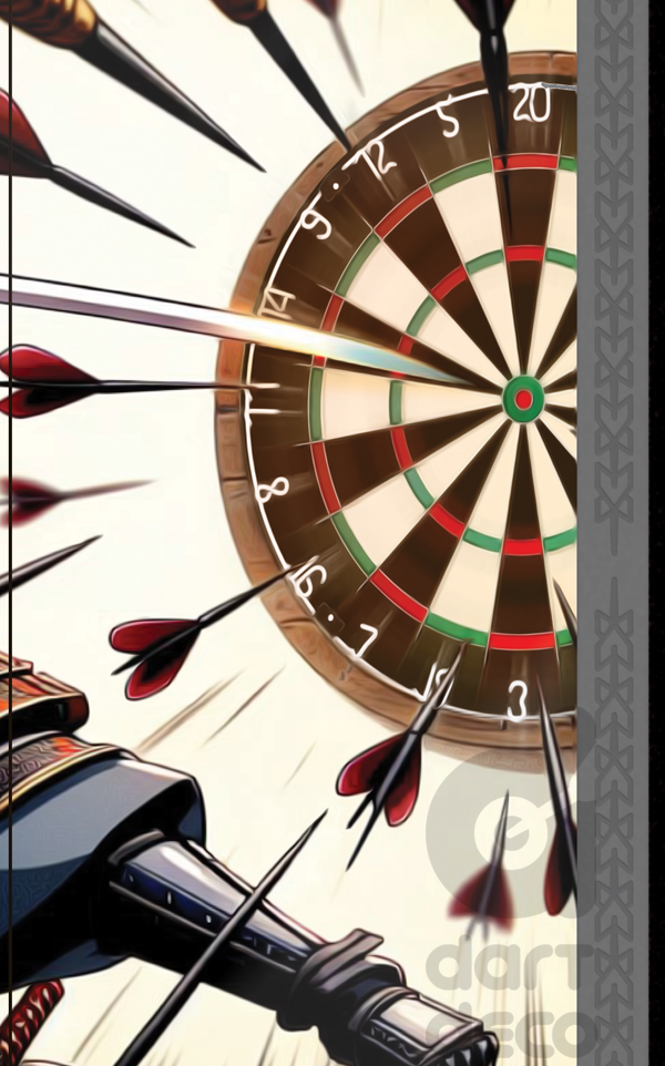 'Le Royal' - The Dart Warrior, Darts Cabinet
