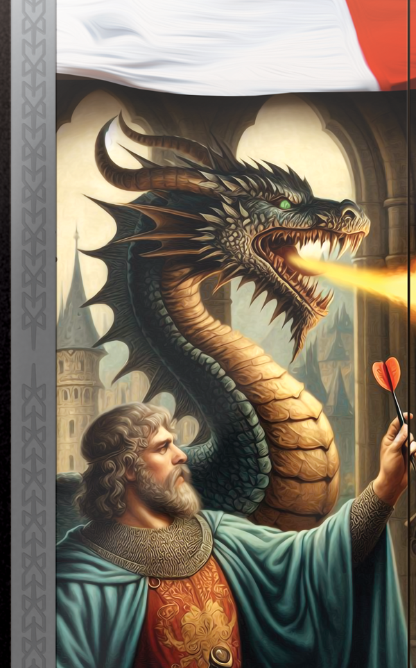 'Le Royal' - St George Darts Cabinet