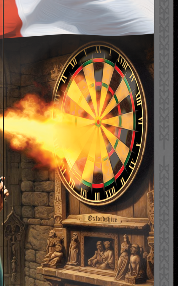 'Le Royal' - St George Darts Cabinet