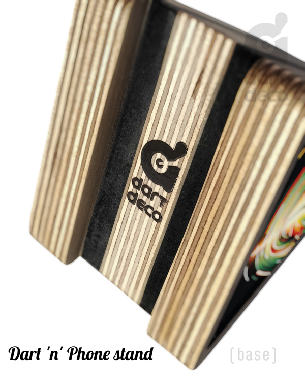 Phone Stand Holder: 'Marvelous Darts'