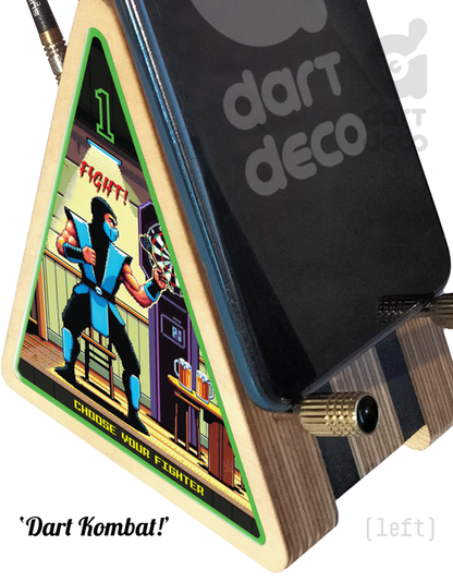 Phone Stand Holder: 'Dart Kombat!'