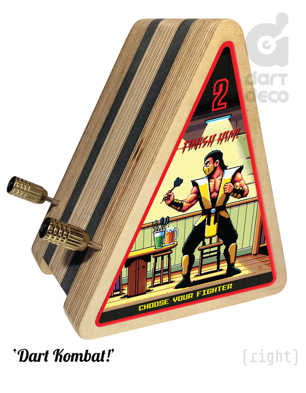 Phone Stand Holder: 'Dart Kombat!'